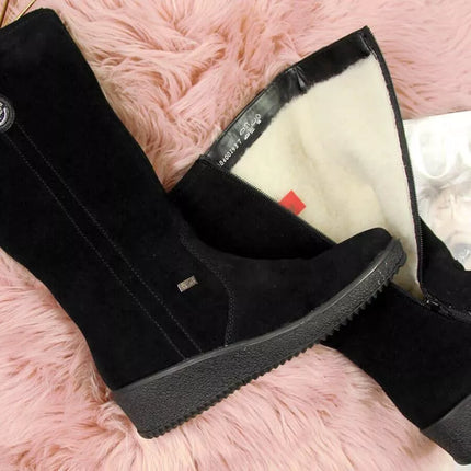 Rieker W R237 neperšlampami nubuko aulinukai su avikailio pamušalu