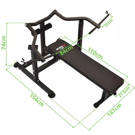 T-2000 ENERO FIT treniruočių suolas