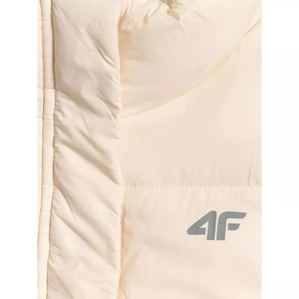 Girls' vest with synthetic filling 4F 4FJWSS26TVJAF312-12S