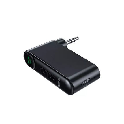 Baseus BSBA-02 (Tarptautinis leidimas) Bluetooth AUX siųstuvas - juodas