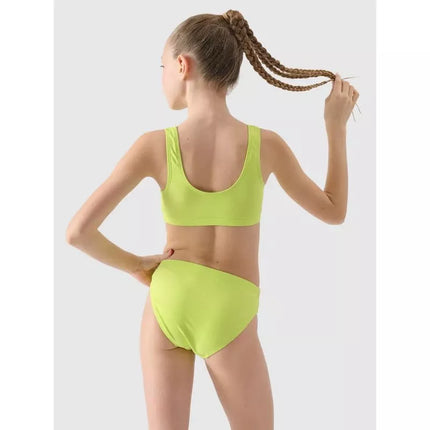 Girls' two-piece swimsuit 4F JUNIOR 4FJWMM00UBKSF027-45S