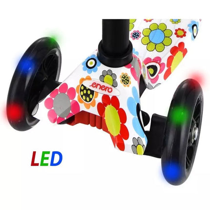 ENERO MAXI FLOWERS 3-WHEEL BALANCE SCOOTER