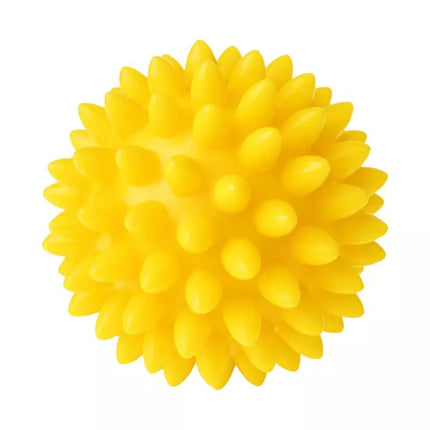 Fizjo spyglinė masažo ir reabilitacijos kamuoliukas 5.4 cm Tullo geltonas REF855