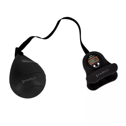 HHM13 NEW HULA HOP BLACK/GOLD WITH MAGNETS AND WEIGHT + HMS COUNTER