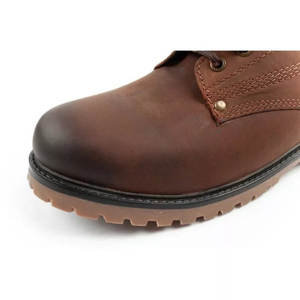 Wrangler Arch Fur men's boots, Chelsea boots, elegant, insulated, brown