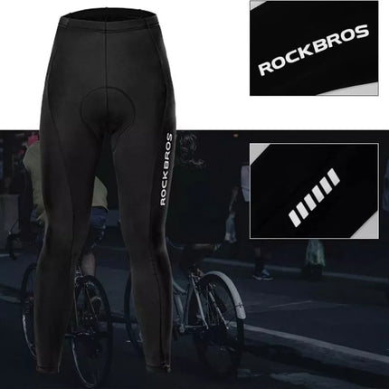 Rockbros RK20043XL Kvėpuojančios dviračių kelnės su XXXL paminkštinimu - Juodos