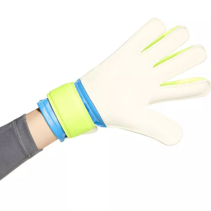 adidas Predator Training Kids' Goalkeeper Gloves White, Yellow, and Blue KA7793