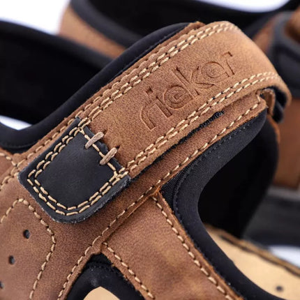 Rieker M 26156-25 RKR447B Velcro Sandalai