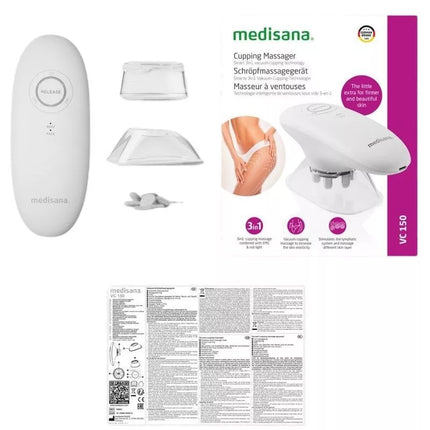 Medisana VC 150 3-in-1 vakuuminis masažuoklis