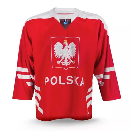 Replica of the PZHL Jr game jersey
