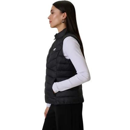 Women's vest 4F F347 deep black 4FWSS26TVJAF347 20S