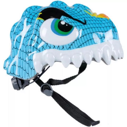 DUNLOP CHILDREN'S ADJUSTABLE CYCLING HELMET SIZE (48-52CM) CROCODILE