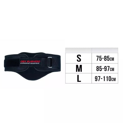 BODYBUILDING BELT FOR EXERCISES - DBX BUSHIDO - M- Model ARW-718