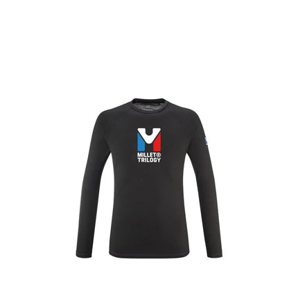 Millet M Trilogy Wool Ts Ls juoda apatinis trikotažas