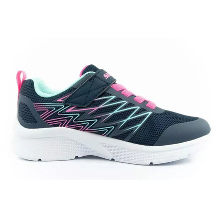 Skechers Microspec lengvi vaikiški sportiniai bateliai mergaitėms