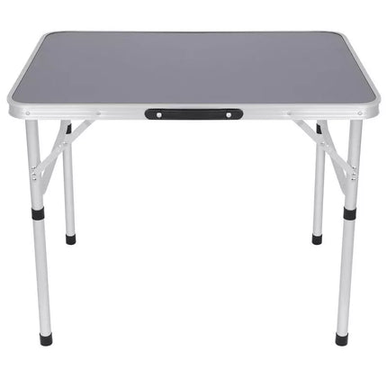 SULANKSTOMAS KEMPINGO STALAS 75X55X25-59CM PILKAS