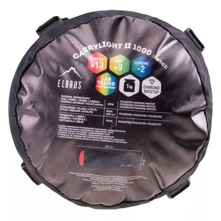 "Elbrus Carrylight II 1000" miegmaišis 92800404117