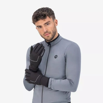 Rogelli ESSENTIAL žieminės pirštinės juodos S