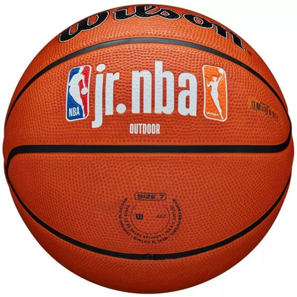 Wilson Jr NBA Logo Auth Outdoor Basketball WZ3011801XB6