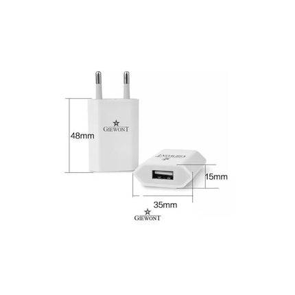 GIEWONT GWL1 Universalus USB 5V 1A įkroviklis išmaniesiems laikrodžiams