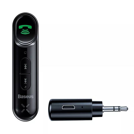 Baseus BSBA-02 (Tarptautinis leidimas) Bluetooth AUX siųstuvas - juodas