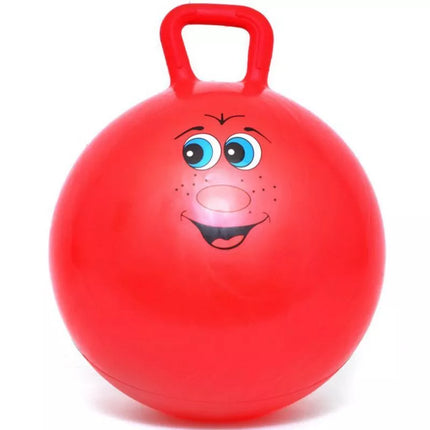 Gimnastikos kamuolys su rankena SMJ BL010 55cm