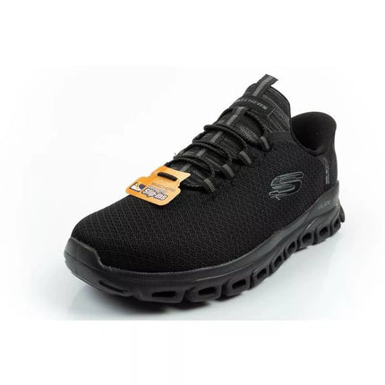 Skechers men's shoes sneakers Glide-Step comfortable lightweight Slip-Ins black