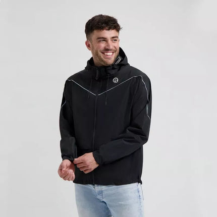 Rogelli ESSENTIAL rain jacket black S