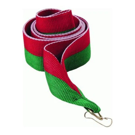 Ribbon 22 mm - red and green