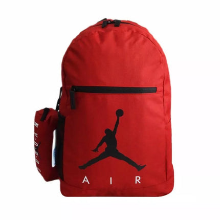 Air Jordan Mokyklinė kuprinė Gym Red + Pieštukinė - 9B0503-R78