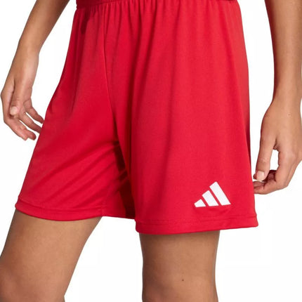 adidas Entrada 26 women's shorts red JZ2536