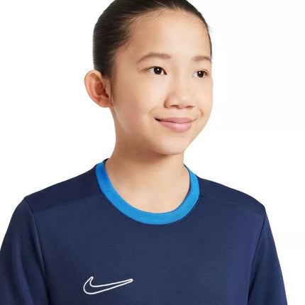 Nike Dri-Fit Academy 25 SS Jr FZ9758 410 Marškiniai