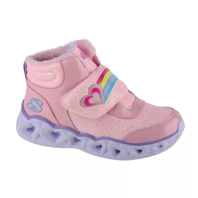 Skechers Spindinčios širdelės - Žėrinčios vaivorykštės vaikiški 302669L-PKLV batai