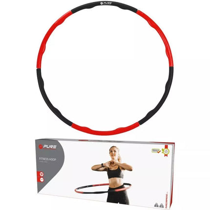 Hula hoop treniruotėms 100 cm neopreninis Pure 2 Improve