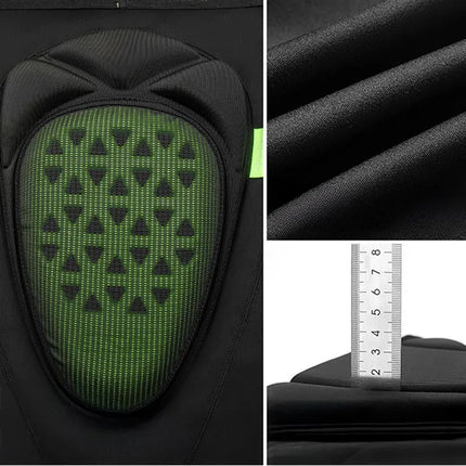 Qunature Ski Hip Protectors - Advanced XL Skis Snowboard Skates - Black
