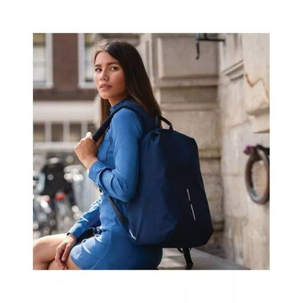 XD DESIGN ANTI-THEFT BACKPACK BOBBY SOFT NAVY BLUE P/N: P705.795