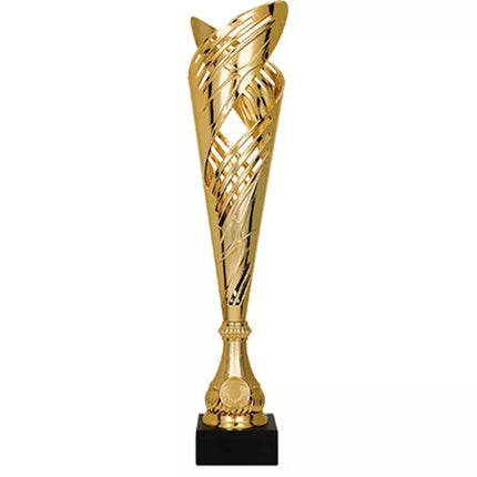Gold plastic cup