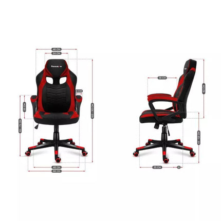 Huzaro FORCE 2.5 Raudona Mesh žaidimų kėdė