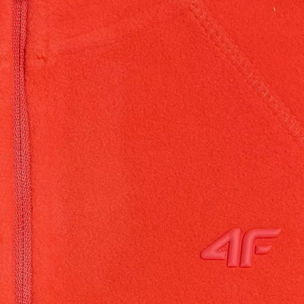 Fleece sweatshirt for boy 4F M058 red 4FJWAW25UFLEM058 62S