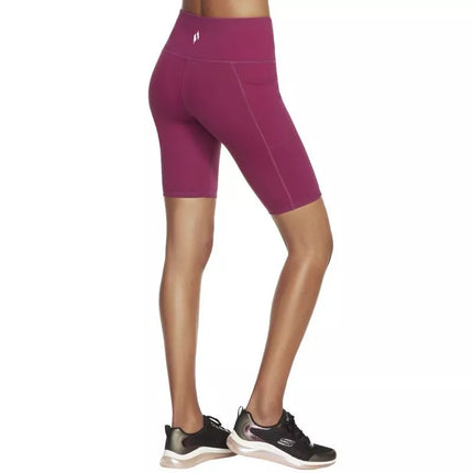 Skechers Go Walk High Waisted Bike Short W3SH53-MAG Pink XS