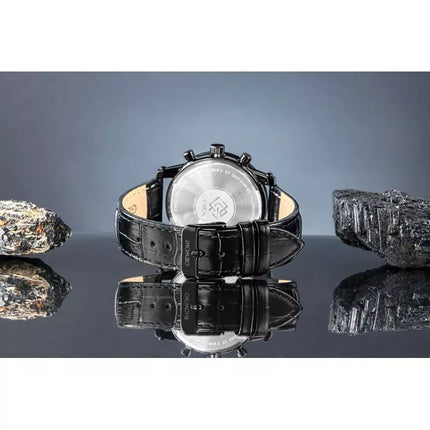 Men's Watch Giewont Chronograph Sapphire Black GW6260-A3