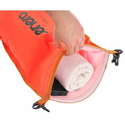 INFLATABLE SAFETY BUOY DRY POCKET 2IN1 ENERO 72X36CM