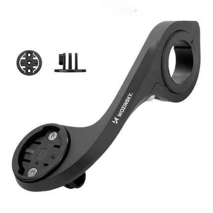 Wozinsky WUG-01B dviračio laikiklis Garmin kompiuteriui, vairui, kamerai, žibintuvėliui - juodas