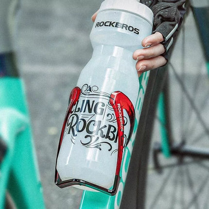 Rockbros FK338 Dviračio butelių laikiklis - Juodas ir raudonas