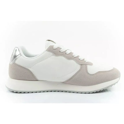 Gap women's sports shoes Nashville Arch Logo sneakers fashionable comfortable white beige