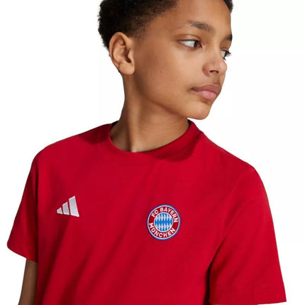 adidas FC Bayern Munchen vaikiški marškinėliai Raudona IT4138