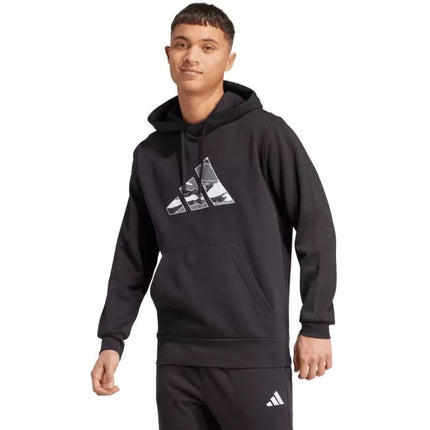Adidas 3B gobtuvas su kamufliažiniu raštu, dydis M, JM6378 sweatshirt Adidas