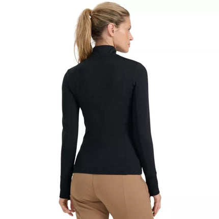 Women's thermal sweatshirt 4F F098 deep black 4FWAW25UBRUF098 20S