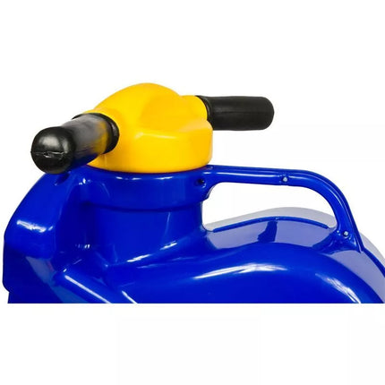 Vaikiškas paspiriamasis automobilis SPEED ENERO 68x29x49/32cm GELTONAS MĖLYNAS