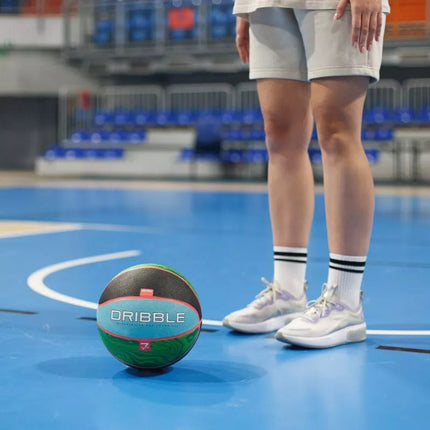 Meteor Dribble Krepšinio Kamuolys Mėlyna/Žalia
